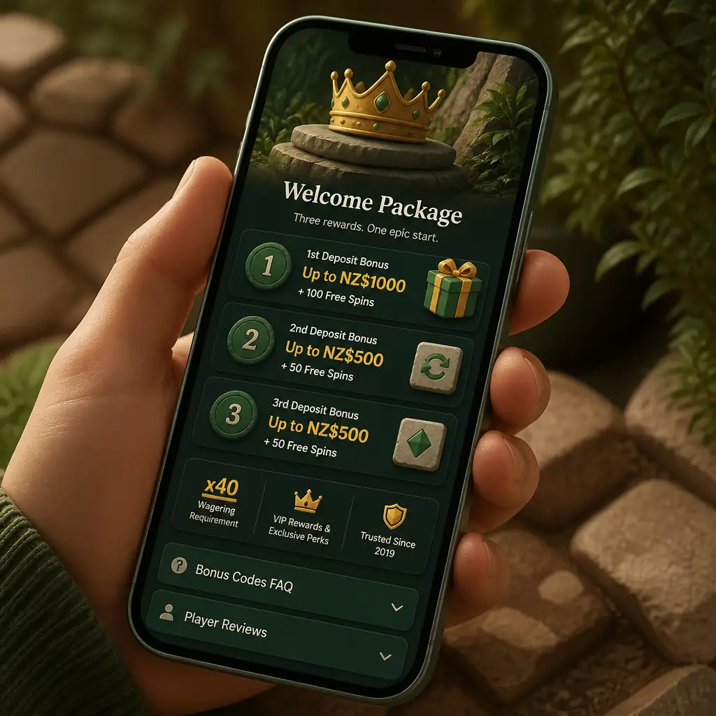 Golden Crown Casino Bonus Codes visual guide for Golden Crown Casino